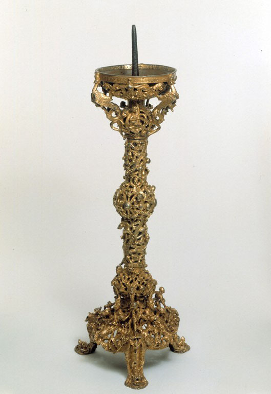 The Gloucester candlestick, early 12th century