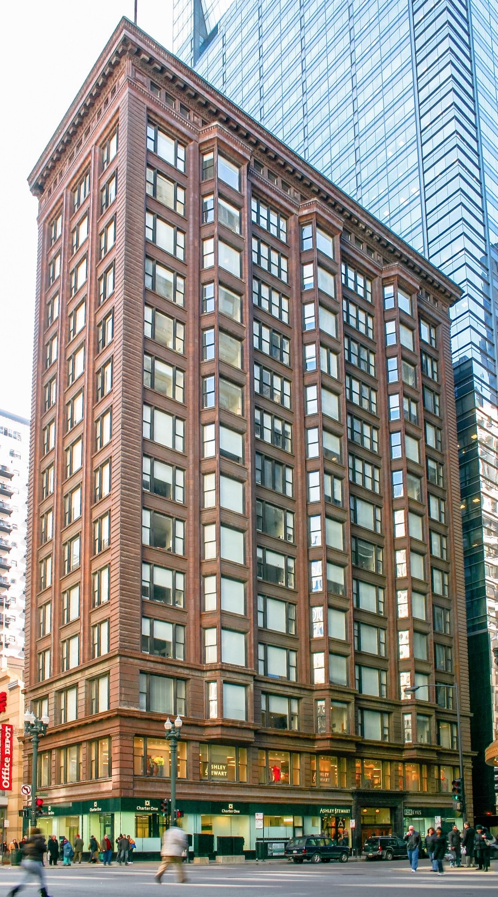 The Chicago Building by Holabird & Roche (1904-1905)