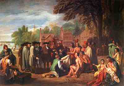 The Treaty of Penn with the Indians