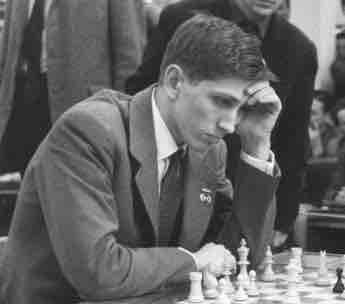 Bobby Fischer 1960 in Leipzig