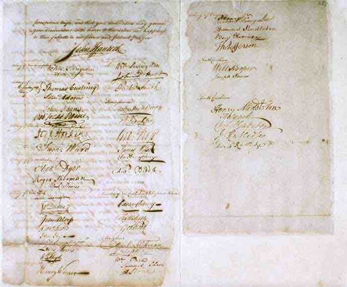 Olive Branch Petition, 1775