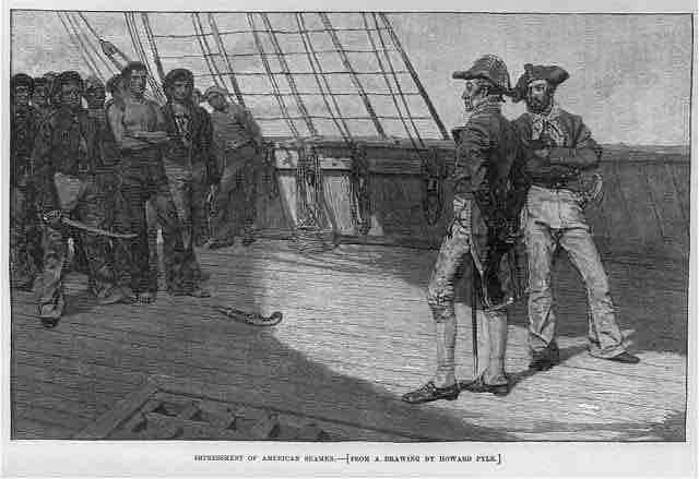 Impressment at sea