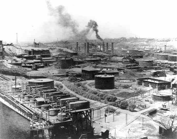 Standard Oil refinery no. 1 in Cleveland, Ohio