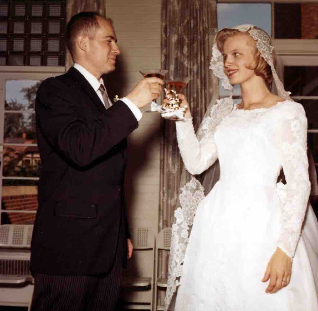 A wedding toast