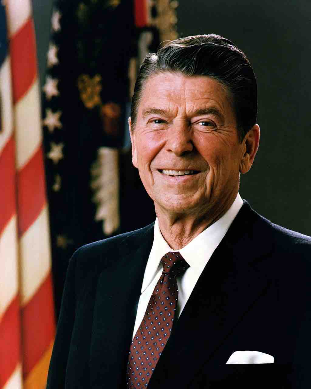 40th President of the USA, Ronald Reagan