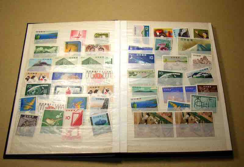 A stamp collection