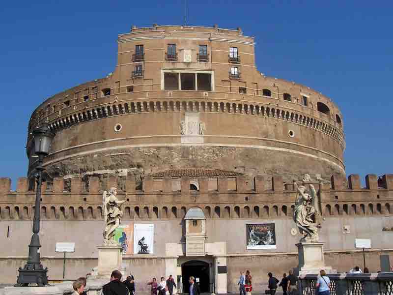 Hadrian's Mausoleum as it stands today.