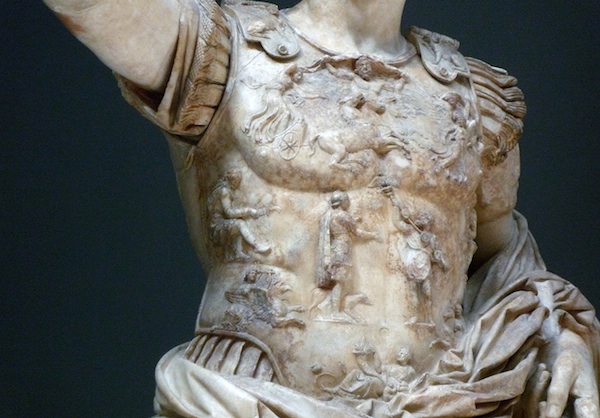 Detail of cuirass of Augusts of Prima Porta