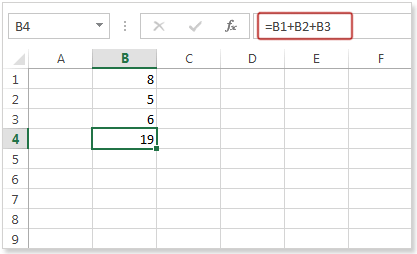 Image shows the formula from above with the formula highlighted with a red box