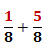 Fractions have like denominators