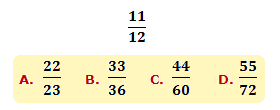 fraction 11/12