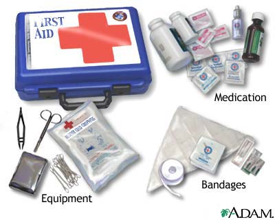 First aid kit First aid kit