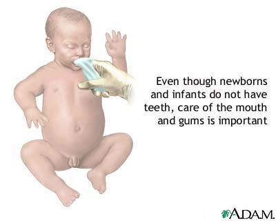 Infant dental care Infant dental care