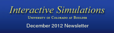 December 2012 Newsletter