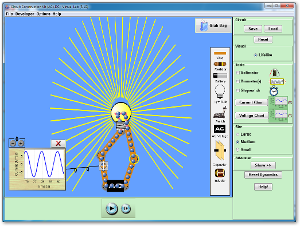 Circuit Construction Kit (AC+DC), Virtual Lab Screenshot