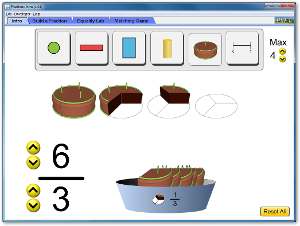 Fractions Intro Screenshot