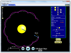 Gravity and Orbits Screenshot