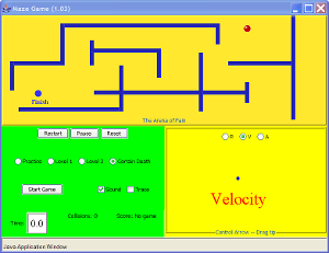 Maze Game Screenshot