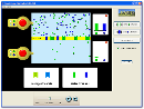 Screenshot of the simulation Membrane Channels