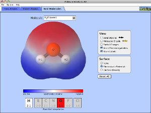 Molecule Polarity Screenshot