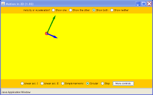 Motion in 2D Screenshot