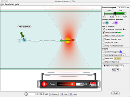 Screenshot of the simulation Molecular Motors