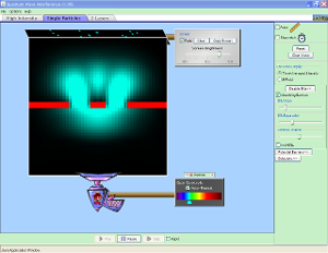 Quantum Wave Interference Screenshot