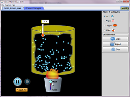 Screenshot of the simulation States of Matter: Basics