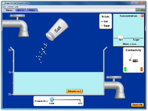 Sugar and Salt Solutions Screenshot