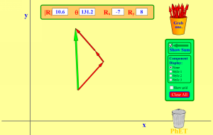 Vector Addition Screenshot