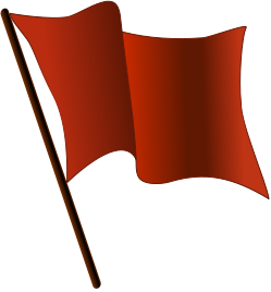 File:Red flag waving.svg