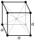 Tantalum has a body-centered cubic crystal structure