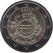 Estonia 2euro 2012