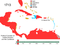 Political Evolution of Central America and the Caribbean 1713.png