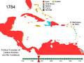 Political Evolution of Central America and the Caribbean 1784.png